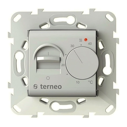 Терморегулятор Terneo Mex Unic (Кремовый), встраиваемый в рамки Schneider Electric UNICA