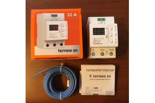 Терморегулятор Terneo SN для систем антиобледенения на DIN-рейку