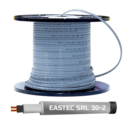 EASTEC SRL 30-2 M=30W, саморегулирующийся греющий кабель без оплетки