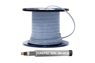 EASTEC SRL 24-2 CR M=24W, саморегулирующийся греющий кабель в оплетке