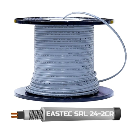 EASTEC SRL 24-2 CR M=24W, саморегулирующийся греющий кабель в оплетке