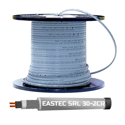 EASTEC SRL 30-2 CR M=30W, саморегулирующийся греющий кабель в оплетке
