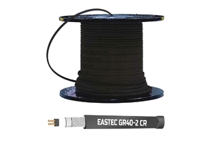 EASTEC GR 40-2 CR M=40W, саморегулирующийся греющий кабель с УФ-защитой