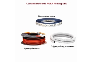 Теплый пол в стяжку AURA Heating KТА 7-100