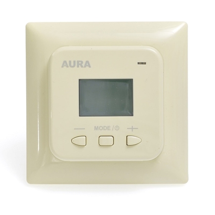 Электронный терморегулятор AURA LTC 530 (кремовый)